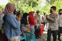 Kapolda Jatim Cek Vaksinasi Serentak di Sidoarjo