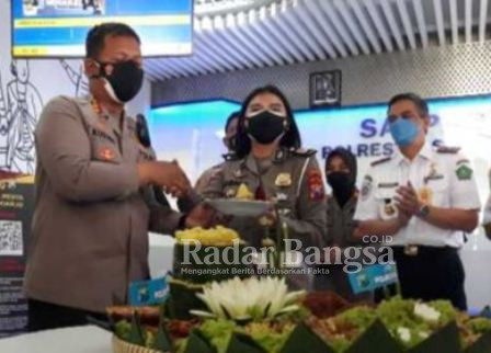 Kapolresta Sidoarjo Kombes Pol meresmikan tiga gedung baru Polresta Sidoarjo, dalam upayanya untuk meningkatkan pelayanan masyarakat, Rabu (2/2/2022) (IST)