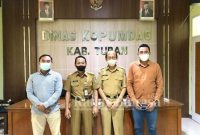 Audiensi DPD PGK Tuban dengan Kepala Diskopumdag Kabupaten Tuban (IST)