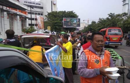 WPS Berbagi nasi kota di Jum'at berkah (IST)