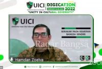  Mantan Ketua MK 2013-2015 dan Presdium MN Kahmi, Hamdan Zoelva di DIGICATION 2022 UICI