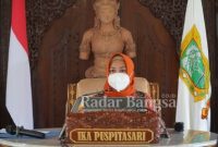 Wali Kota Mojokerto Ika Puspitasari menggelar High Level Meeting