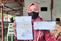 Bravicha Bunga Vitriana, salah satu kuasa hukum di advokat Dwi Heri Mustika, SH & Partner yang menangani perkara dari ST  (IST)