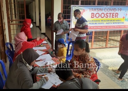 Kegiatan Vaksinasi di Ngablak (26/02)