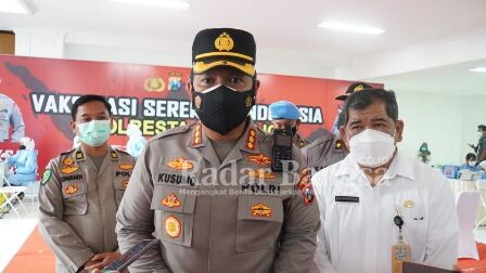 Kapolresta Sidoarjo Komisaris Besar Polisi Kusumo Wahyu Bintoro