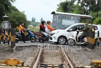  Jalur Perlintasan Langsung-64 jalan perempatan Krian-Jerukgamping atau Flyover Krian (IST)