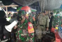 etugas Gabungan Kodim 1610/Klungkung bersama Polres Klungkung dan Sat PolPP Kab.Klungkung terus menggalakkan Patroli Malam  (IST)