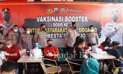 Kapolresta Sidoarjo Komisaris Besar Polisi Kusumo Wahyu Bintoro,