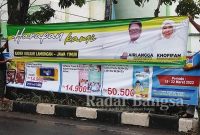 Baliho Golkar yang terpampang di jalan Veteran (Dok Edi)