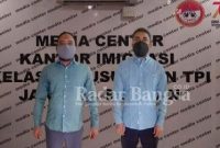 Dua Warga Negara Asing (WNA) asal Bangladesh berinisial MD JRI dan MI  (IST)