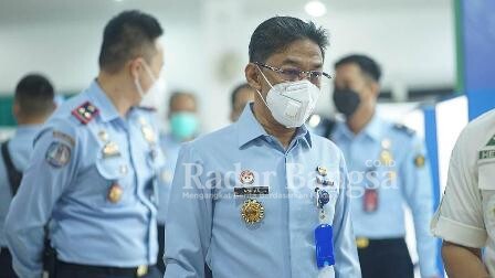  Direktur Lalu Lintas Keimigrasian (Dirlantaskim) Ditjen Imigrasi Amran Aris melakukan kunjungan ke Kantor Imigrasi (Kanim) Kelas I TPI Malang (IST)