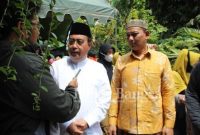  Suasana Deklarasi BASRAH (Barisan Santri Relawan Airlangga Hartarto) di Ponpes Rahmatan lil Alamin, Bukur, Patianrowo, Nganjuk