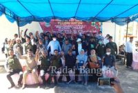 Photo pernyataan sikap Paguyuban Masyarakat Cianjur Kidul (PMCK) terhadap pemekaran Cianjur Selatan menjadi Daerah Otonomi Baru (DOB) bersama Pansus I DPRD Provinsi Jawa Barat (IST)