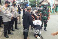 Penyambutan Kapolda  dengan tari budaya kuda lumping dengan menghadirkan Paguyuban Kuda Kepang Nurdjati dari Kampung Citamiang (IST)