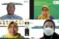 Webinar edukasi gizi yang diselenggarakan Yayasan Abhipraya Insan Cendekia Indonesia (YAICI) bersama Majelis Pendidikan Dasar dan Menangah (Dikdasmen) PP Aisyiyah, Senin 18 April 2022 (IST)