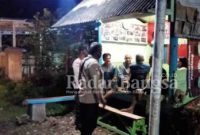 Bhabinkamtibmas Desa Pegundan Polsek Petarukan Polres Pemalang Aipda Andri Yudi Atmoko mengajak warga di desa binaannya untuk kembali mengaktifkan sistem keamanan lingkungan (Siskamling) di lingkungan RT/RW masing-masing (IST)