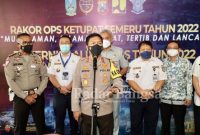  Kapolda Jatim, Irjen Pol Nico Afinta dalam Rakor Ops Ketupat Semeru 2022 (IST)