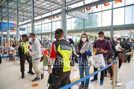  Suasana pelayanan PT KAI (IST)