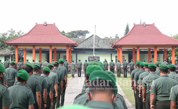 Kodim 0812 gelar apel kesiapan anggota menjelang hari raya idul Fitri (IST)