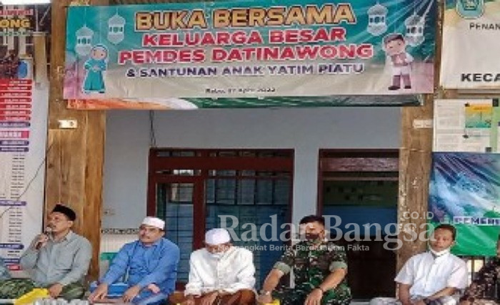 Keluarga besar Pendes Desa Datinawong gelar Bukber dan Satuni anak Yatim (IST)