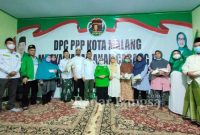  DPC PPP Kota Malang menggelar pembagian ribuan paket sembako untuk masyarakat yang membutuhkan (IST)