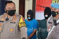 Kapolres Demak AKBP Budi Adhy Buono dalam konferensi pers di Mapolres Demak, Sabtu (30/4/2022) (IST)