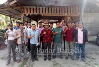 Pemilihan dan pembentukan yang di gelar di kafe pemuda jalan Accessroad sp Kwalah Tanjung kabupaten Batu Bara, pada tanggal (31/03)