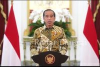  Presiden Jokowi dalam Dharma Santi Nasional Perayaan Hari Suci Nyepi Saka 1944