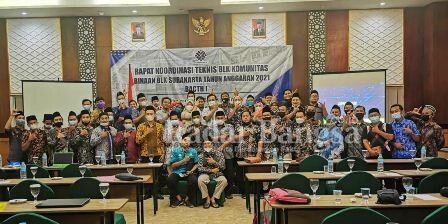 Para pengurus dan anggota Paguyuban BLK Komunitas se-Kabupaten Jombang (IST)