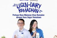 “Hometown Dairy Perkaya Rasa Makanan Khas Ramadan melalui seri IG Live LEGEN-DAIRY Ramadan”