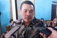 Pengacara Umar Wijaya SH dan Partners saat diwawancarai awak media (IST)