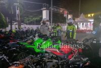 Puluhan motor yang diamankan Polresta Pasuruan (IST)