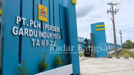 Gardu induk PLN di Tanente (IST)