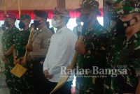 Peresmian dimulainya pelaksanaan TNI Manunggal Membangun Desa (TMMD) ke 113 TA 2022 dilaksanakan di pendopo Agung Kabupaten Bangkalan, Jalan Letnan Abdullah No 01 Bangkalan pada Rabu (11/05/2022) (IST)