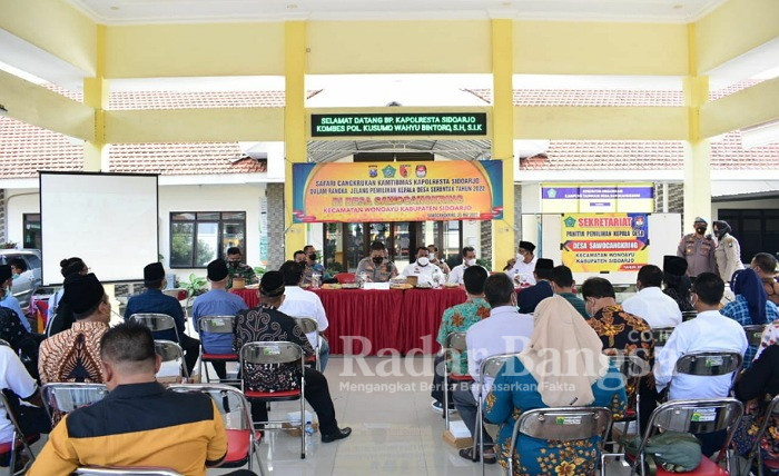 Cakades Cangkrukan Bersama Kapolresta Sidoarjo (Dok Foto : IST)