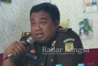 Kasi Intelijend Kejaksaan Negeri Lamongan Condro Maharanto  (Dok Foto IST)