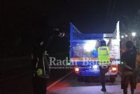 penyekatan kendaraan dilakukan di wilayah Ngantang yang bertempat di Pos Kambal Desa Mulyorejo dan di jalan Raya Simpang Tiga Desa Kaumrejo Kecamatan Ngantang Kabpaten Malang. Sabtu (28/5/2022) (IST)