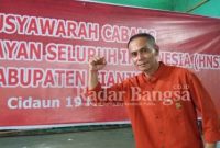 RELY HERJAYA (51) Ketua Himpunan Nelayan Seluruh Indonesia (HNSI) Dewan Pimpinan Cabang (DPC) Kabupaten Cianjur terpilih untuk periode 2022 - 2026 (Dok Foto : AE Nasution/RadarBangsa.co.id)