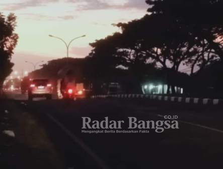 Lampu PJU di Jalan Lamongan - Babat yang sudah lama padam (IST)