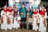 Acara halal bihalal DPD IWAPI (Ikatan Wanita Pengusaha Indonesia) Jatim, Sabtu (28/05) di Wisata TKBR (Tanjung Kodok Beach Resort) Lamongan. (Dok Foto IST)