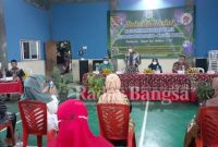 Acara Halal Bihalal Kelurahan Muhkti Harjo Kidul bertempat di balai RW 15. Minggu malam (22/5/22) (Dok Foto IST)