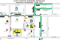 Titik Lokasi Parkir acara Bojonegoro bersholawat (Dok Foto IST)