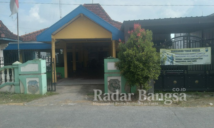 Tampak depan Kantor Desa Keyongan Babat (Dok Foto Edi Santoso)