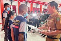 Pemerintah Daerah (Pemda) Kabupaten Nunukan telah resmi melaunching Program “Kejar Si Toga” dan sekaligus Lapas Nunukan menandatangani MoU dengan Dinas Pendidikan terkait pemenuhan hak bagi Warga Binaan Pemasyarakatan WBP (Doko Foto IST)