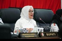 Bupati Anna Memaparkan Raperda Dana Abadi Berkelanjutan Kepada DPRD Bojonegoro (Dok Foto IST)