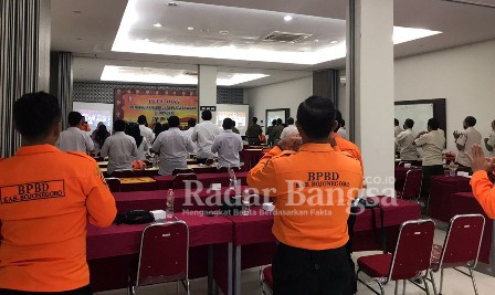 Pelatihan Pengkajian Kebutuhan Pasca Bencana (Jitupasna), Rabu (22/06/2022) di Hotel Bonero (Dok Foto IST)