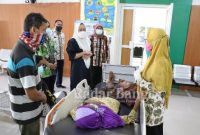 Bupati Ana saat  sosialisasi yang digelar RSUD Padangan, Sabtu (25/06/2022).  (IST)