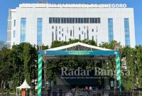 Lokasi acara Bojonegoro bersholawat  (Dok Ist)
