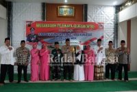 Kapolres Demak AKBP Budi Adhy Buono menutup lomba Musabaqoh Tilawatil Qur'an (MTQ) dalam rangka menyambut Hari Bhayangkara Ke-76, Kamis, (16/6/2022) (Dok Foto IST)