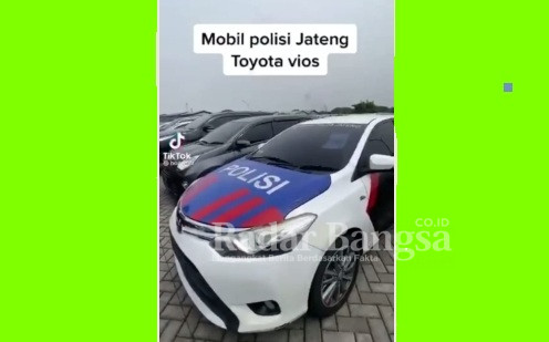 Foto Mobil PJR yang sempat viral (Dok Foto IST)